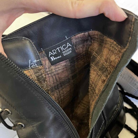 Waterproof/lined Artica winter lace-up boots 9.5 - Picture 3 of 12